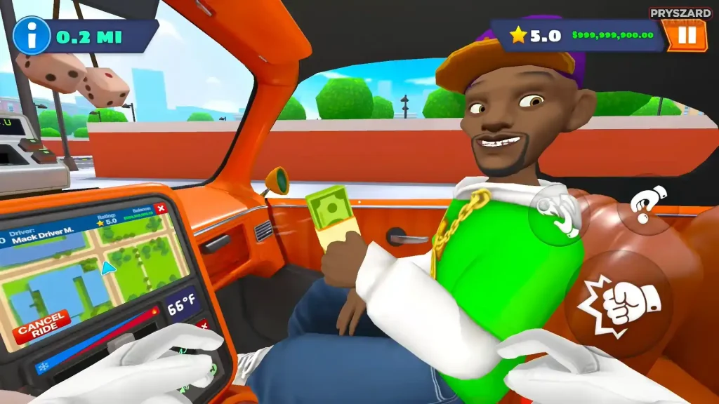 I Am Taxi Driver Mod [Unlimited Money, Max Rating] screenshot for Android