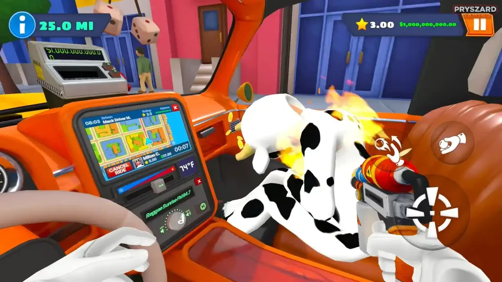 I Am Taxi Driver Mod [Unlimited Money, Max Rating] - gameplay screenshot 2