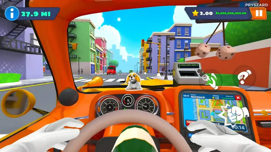 I Am Taxi Driver Mod [Unlimited Money, Max Rating] screenshot for Android