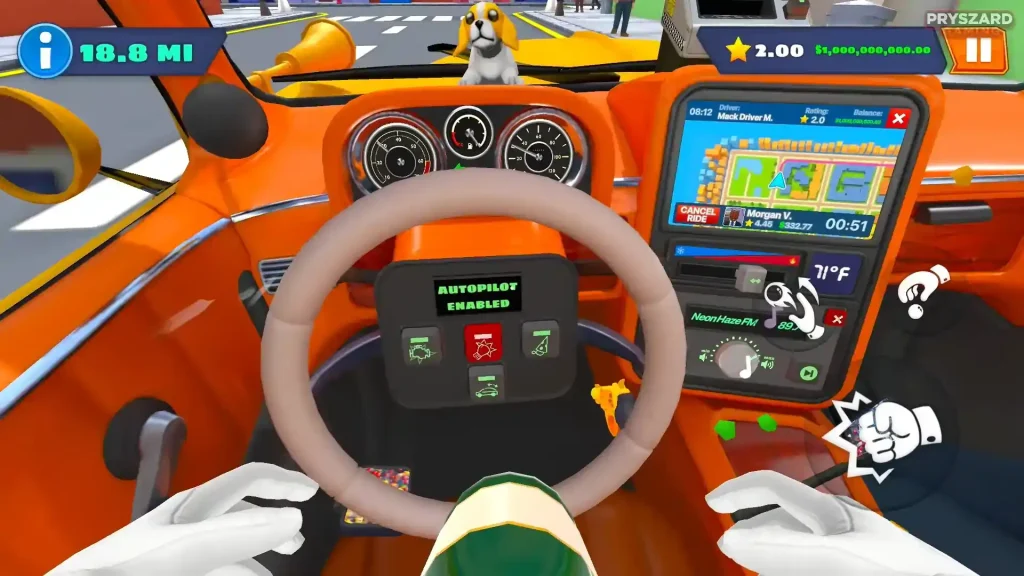 I Am Taxi Driver Mod [Unlimited Money, Max Rating] - gameplay screenshot 7