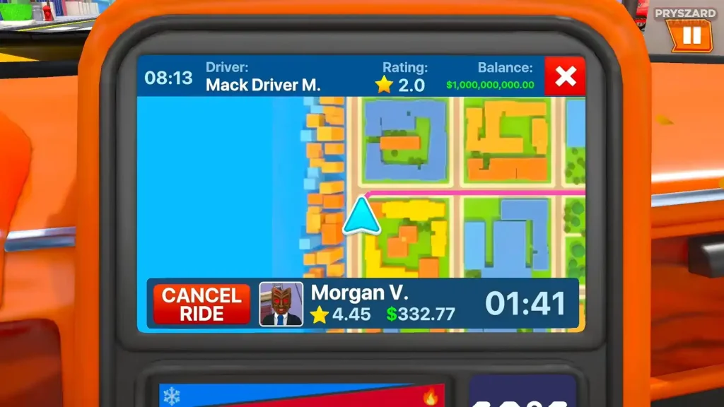 I Am Taxi Driver Mod [Unlimited Money, Max Rating] gameplay - screenshot 8